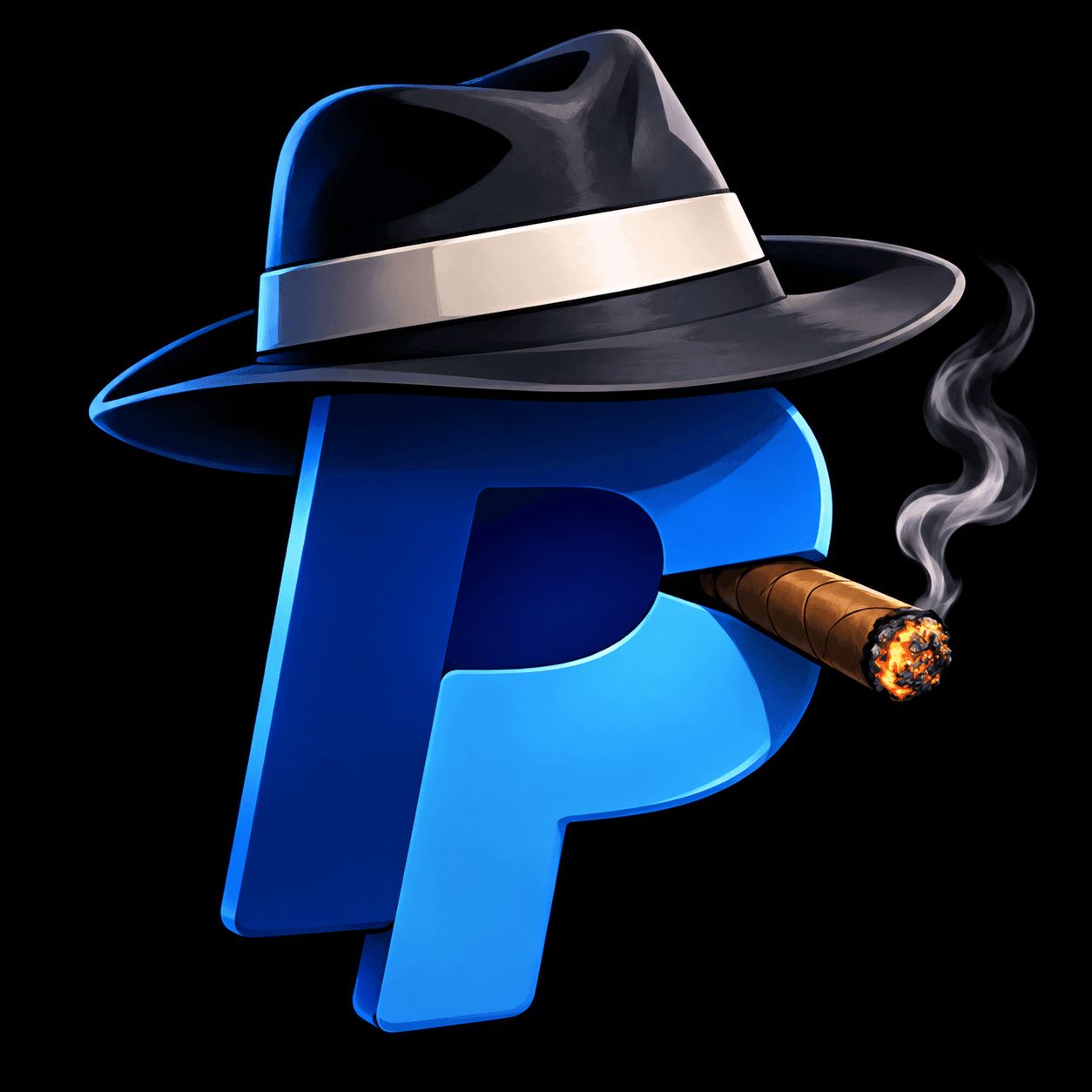 $MAFIA gangster P emblem